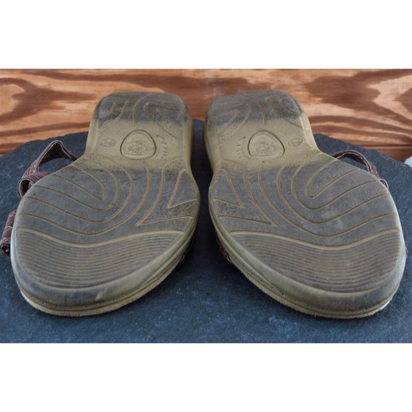 Easy Spirit Sz 6.5 M Brown Slide Synthetic Women Sandals WMES29ER118‎ - Picture 8 of 8